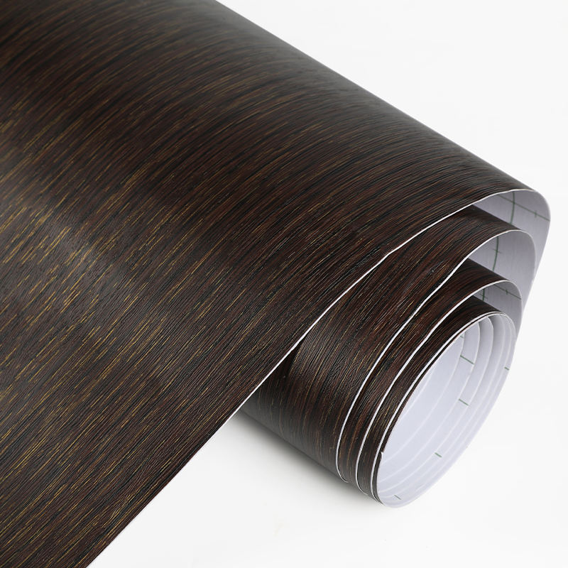 Film PVC Butir Kayu Gloss Tinggi